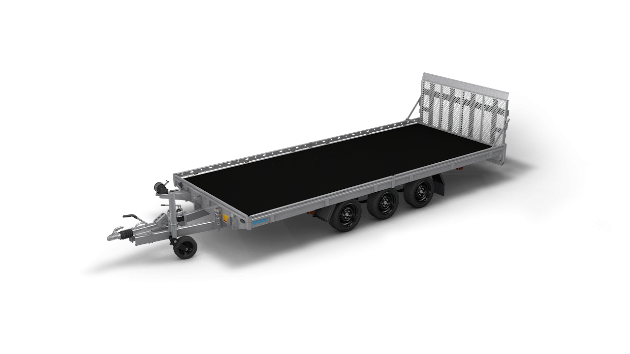  HAPERT remorque INDIGO HT-3 porte-voiture et engins à basculement hydraulique 