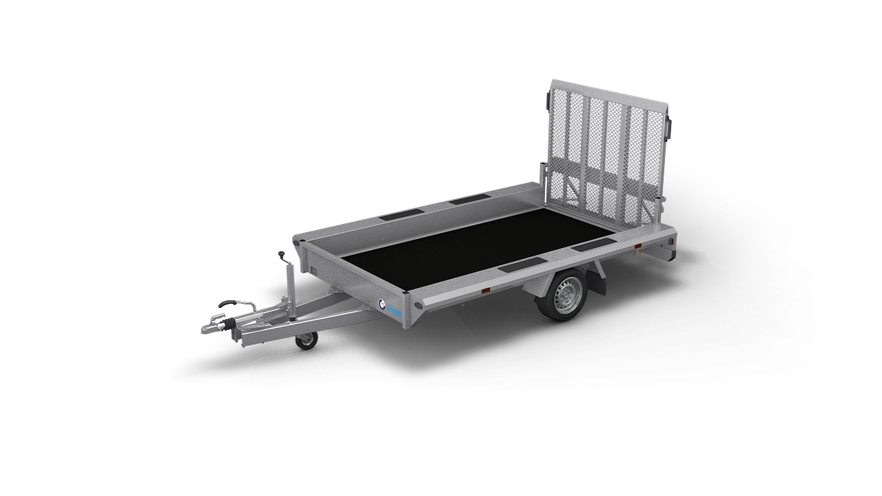  HAPERT remorque INDIGO LF-1 porte-voiture et engins à basculement hydraulique 