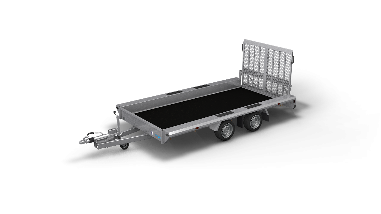  HAPERT remorque INDIGO LF-2 porte-voiture et engins à basculement hydraulique 