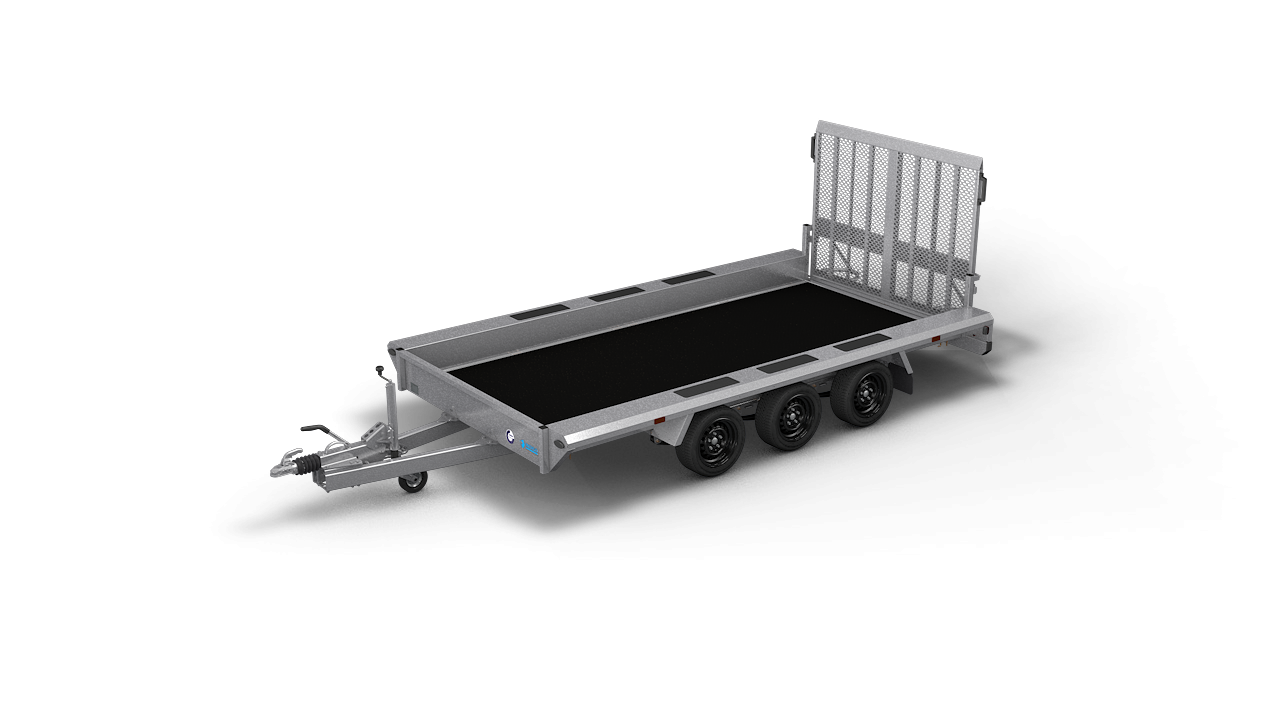  HAPERT remorque INDIGO LF-3 porte-voiture et engins à basculement hydraulique 